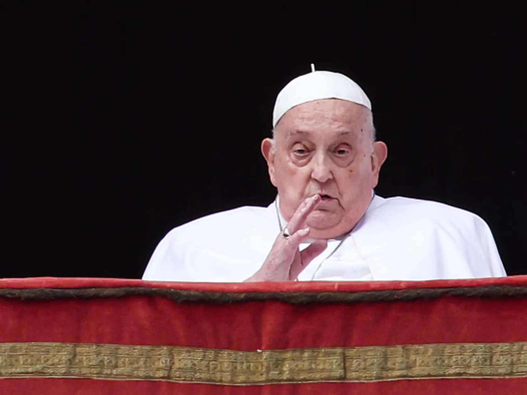 Posledné zábery pápeža, 20. apríl 2025