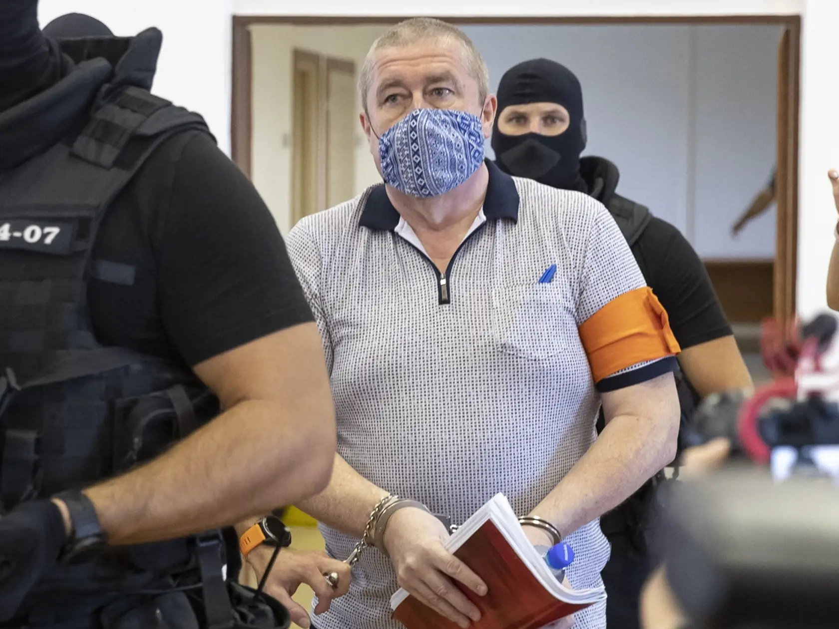 Súdne pojednávanie s bývalým špeciálnym prokurátorom Dušanom Kováčikom a Špecializovanom trestnom súde v Pezinku. Na snímke je Dušan Kováčik.