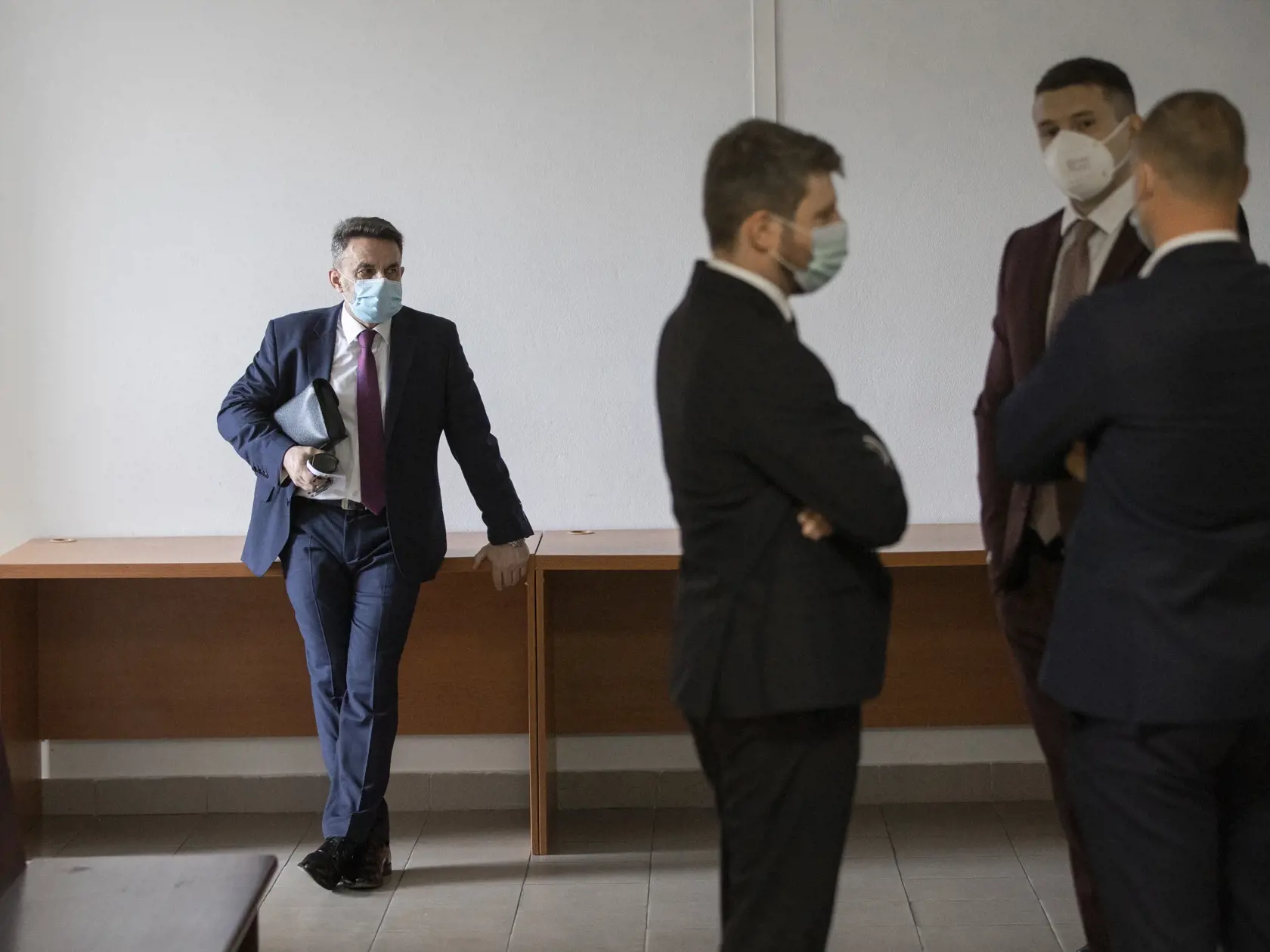 Súdne pojednávanie s bývalým špeciálnym prokurátorom Dušanom Kováčikom a Špecializovanom trestnom súde v Pezinku. Na snímke je bývalý generálny prokurátor Jaromír Čižnár, ktorý bbol predvolaný ako svedok.