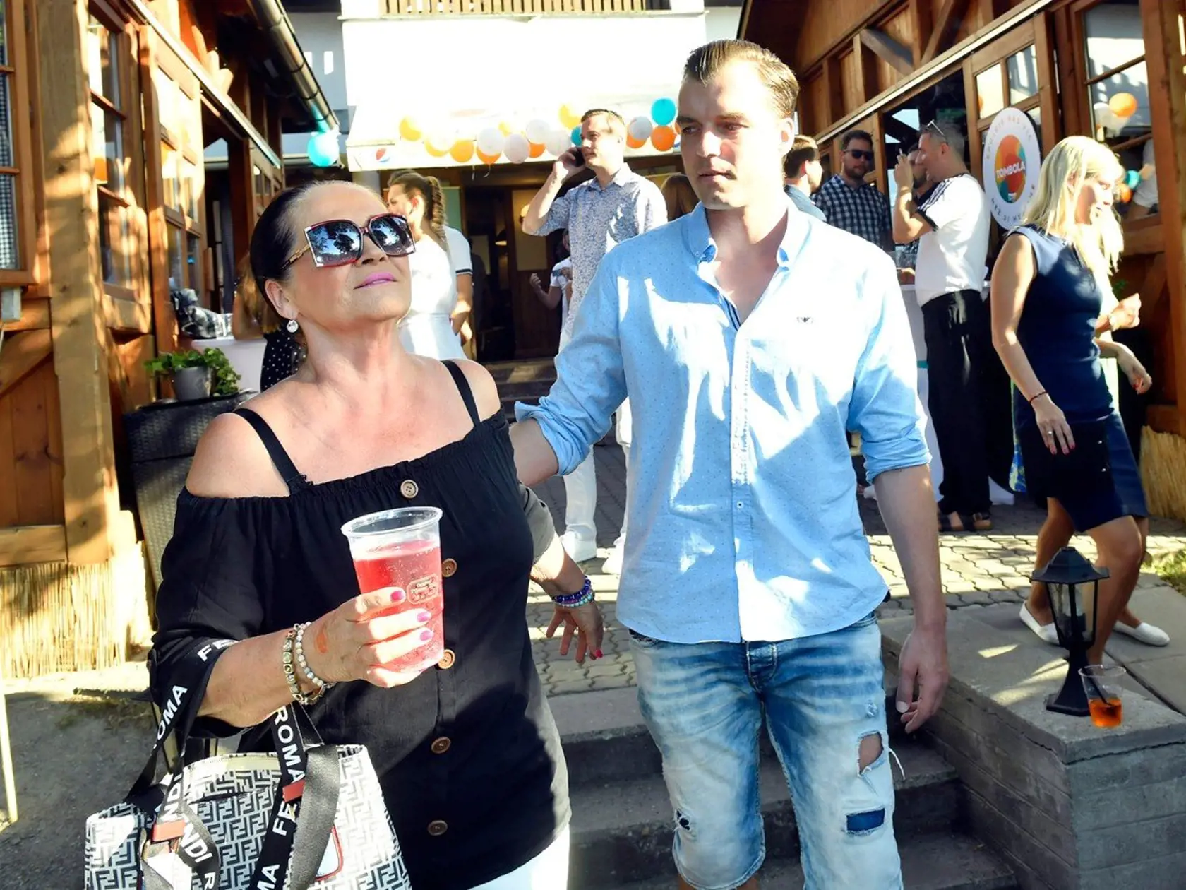 Hanka s priateľom Ondřejom Koptíkom.