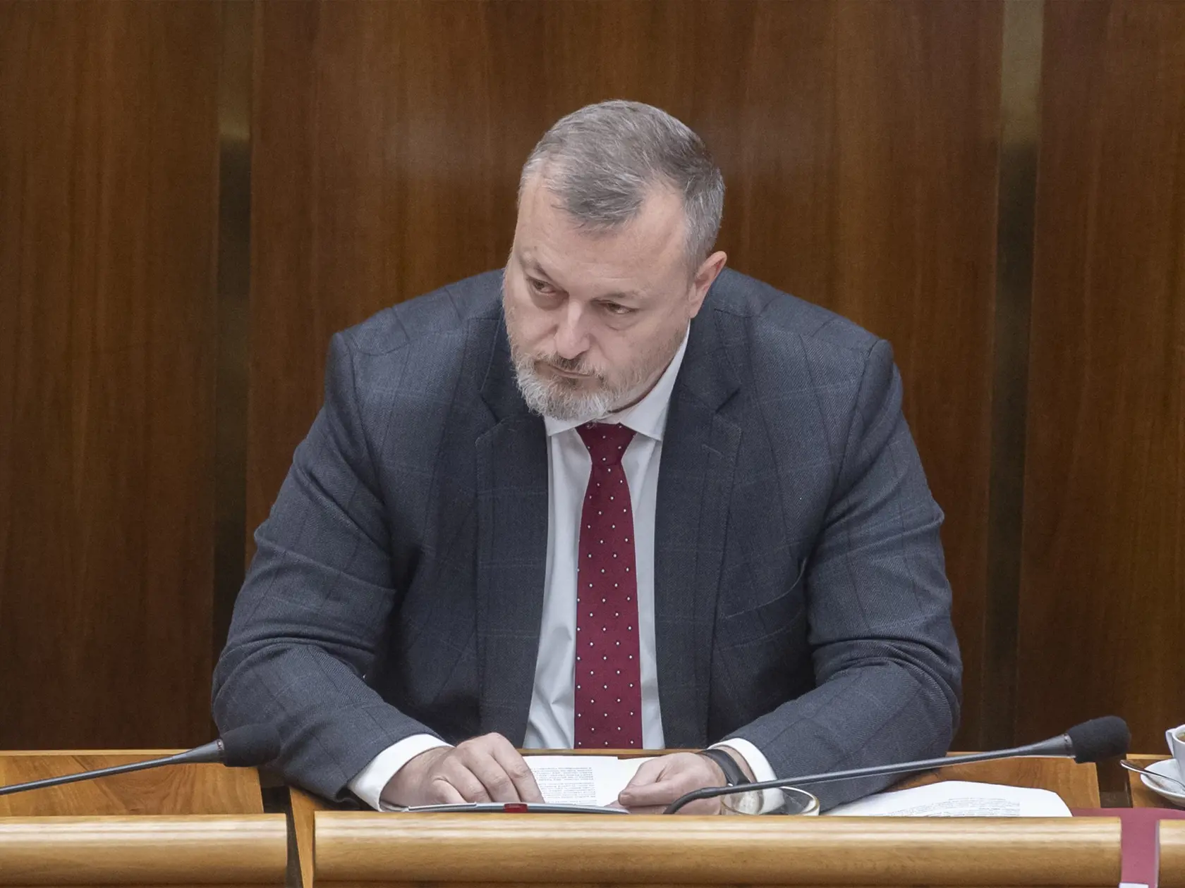 Na snímke minister práce, sociálnych vecí a rodiny SR Milan Krajniak (Sme rodina)
