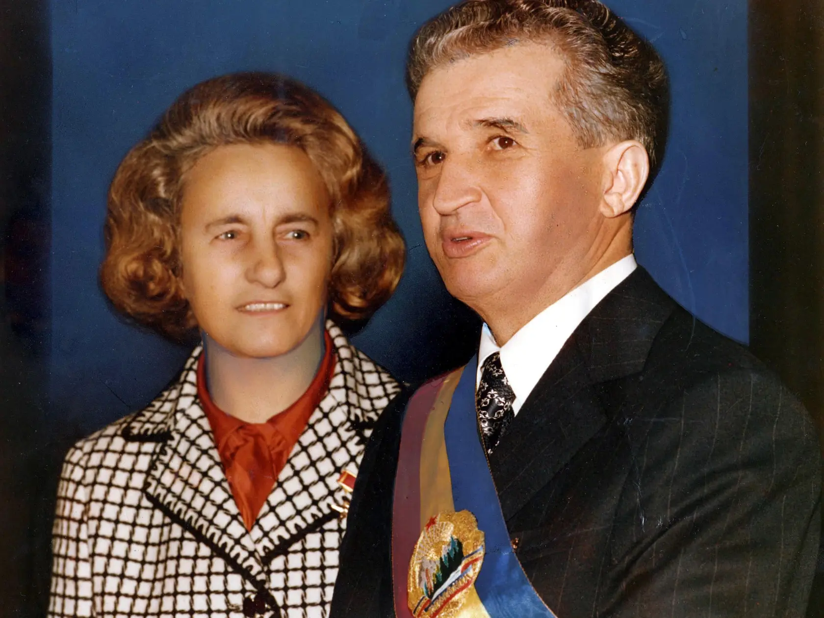 Nicolae Ceaușesco a Elena Ceausescu