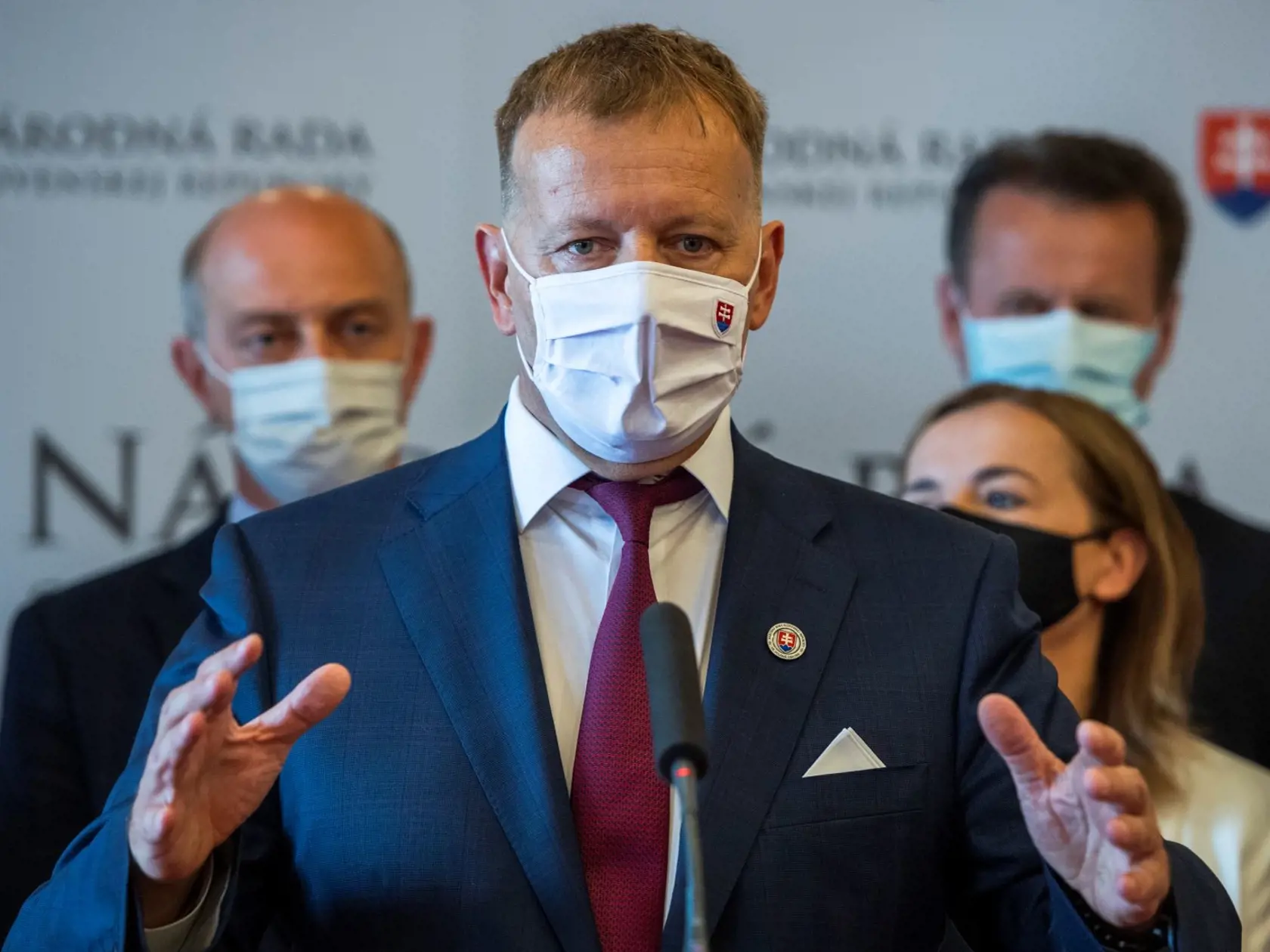 Na snímke predseda Národnej rady SR a predseda hnutia Sme rodina Boris Kollár