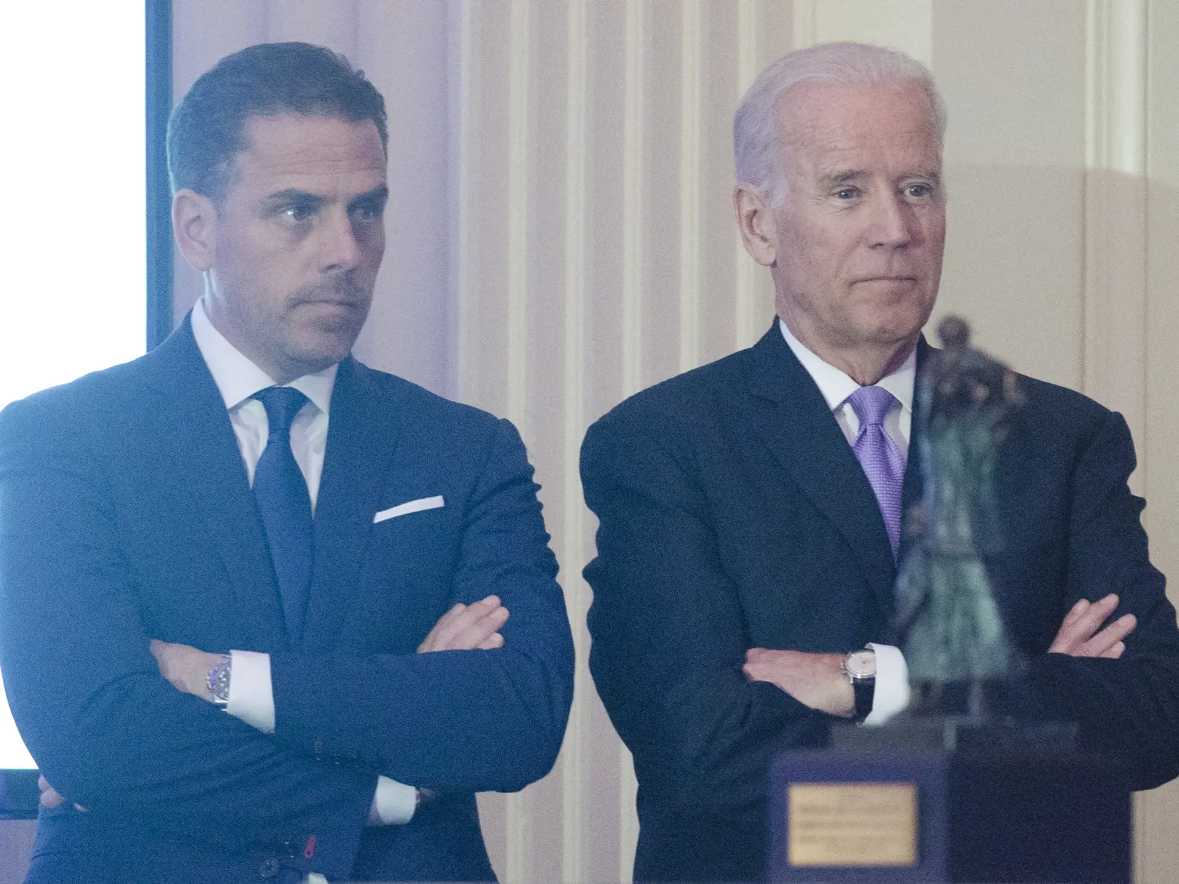 Hunter Biden a Joe Biden.