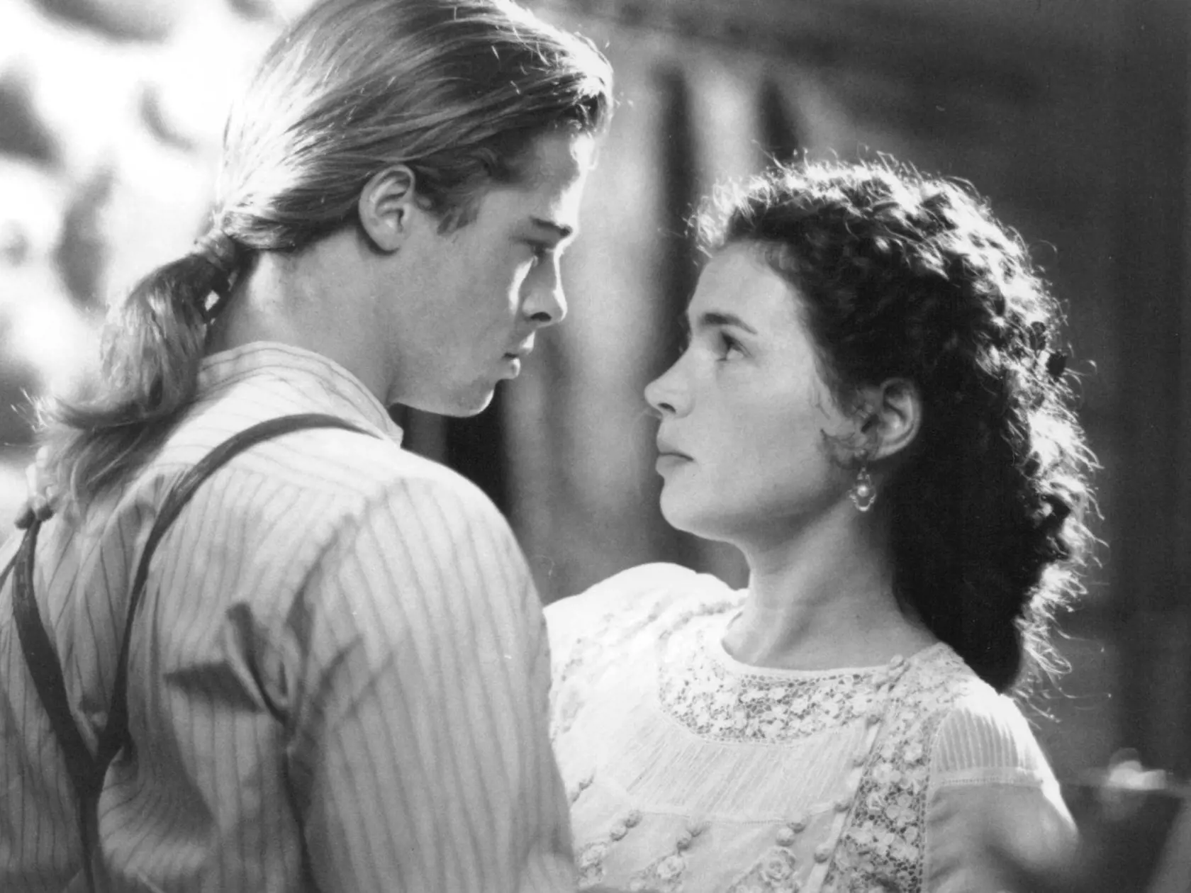Julia Ormond a Brad Pitt v Legende o vášni