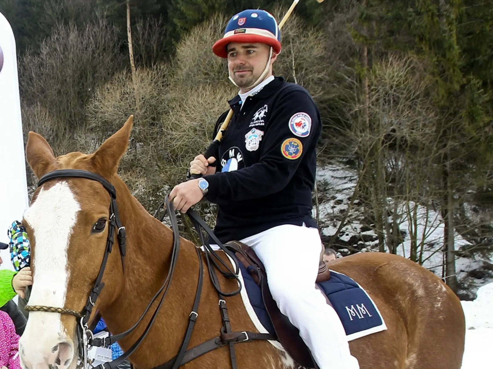 Martin Magál pri jeho milovanom konskom póle. Tento šport sa mu stal osudným.