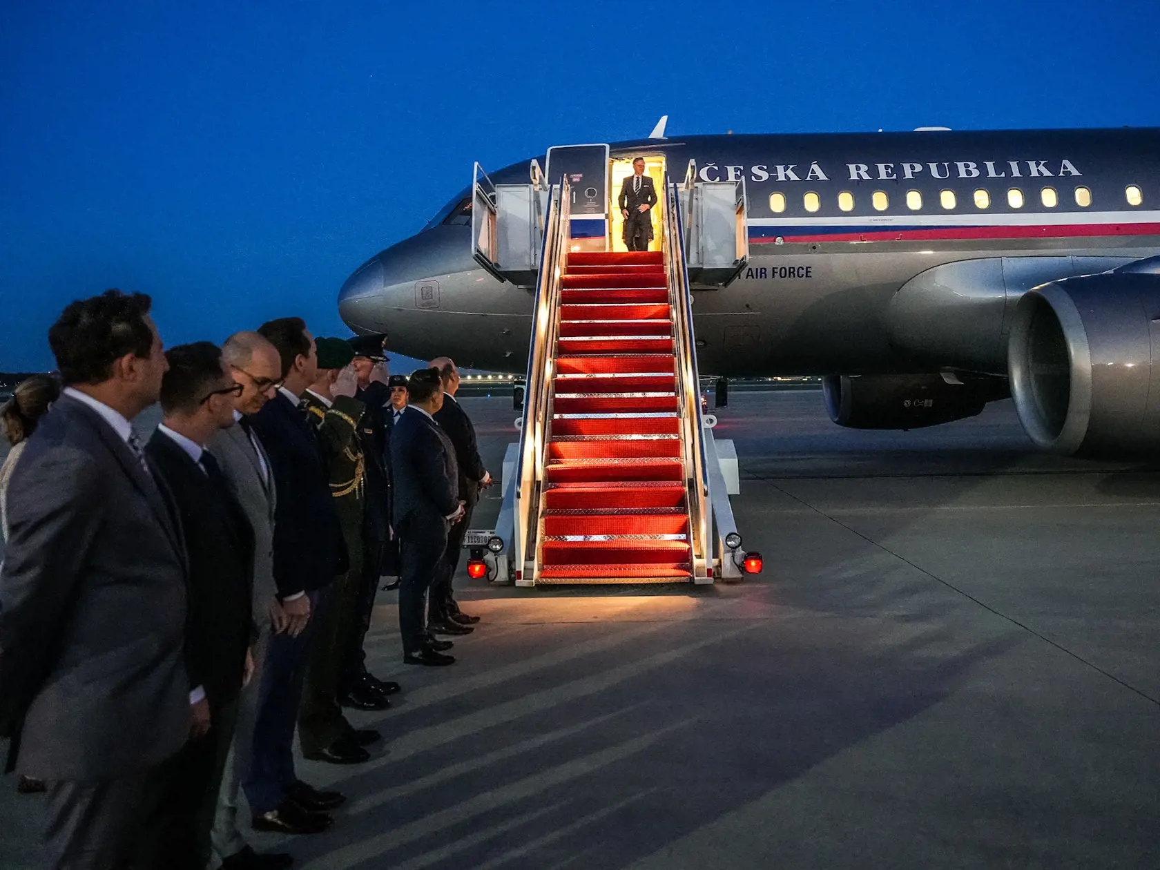 Predseda českej vlády Petr Fiala pricestoval do Washingtonu D.C.