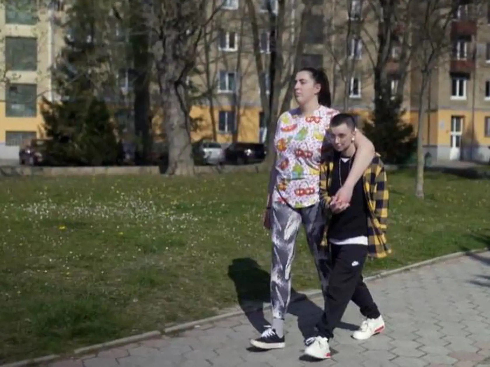 Ella v relácii ukázala priateľku Janu.
