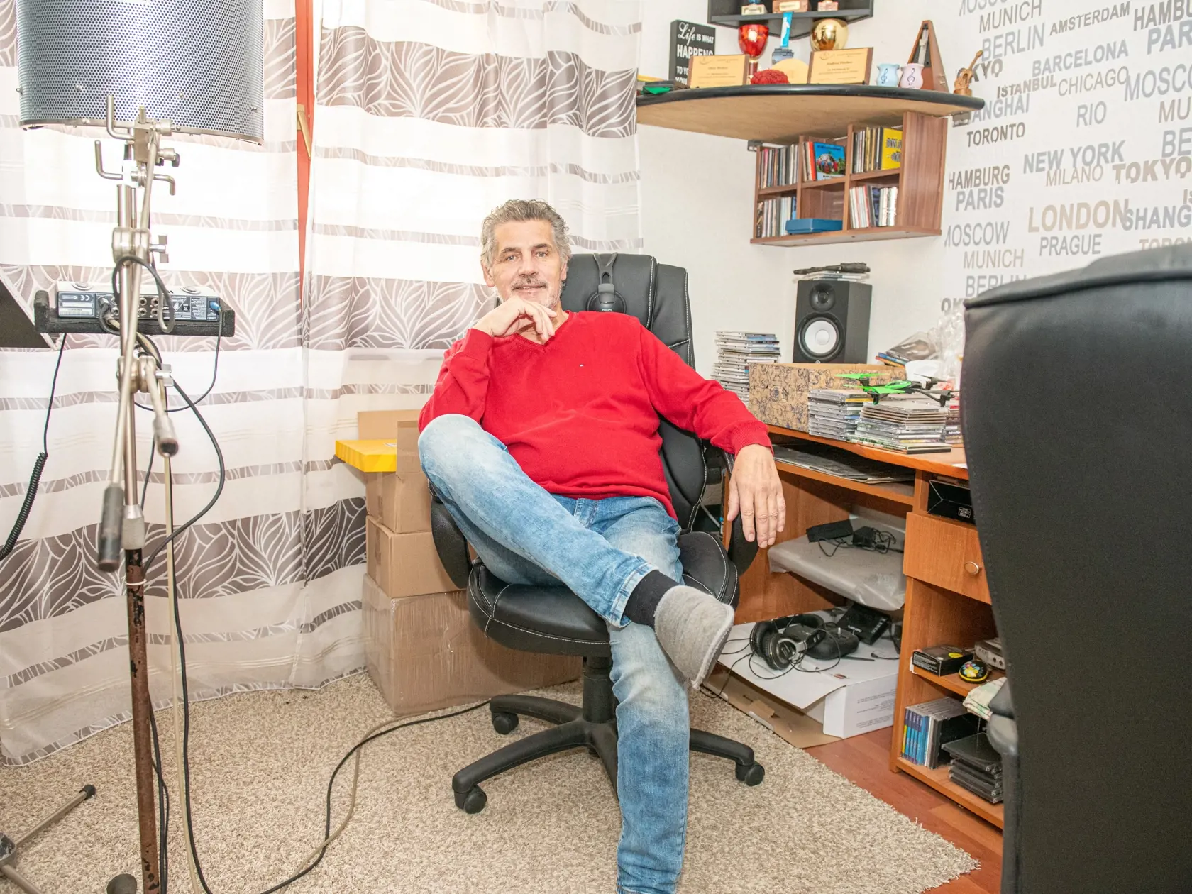 OTTO WEITER ušiel hrobárovi z lopaty. Po manželkinej smrti viedol veľmi nezdravý životný štýl.