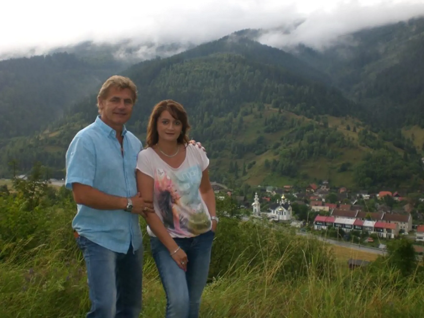 Otto Weiter a manželka Andrea Fischer
