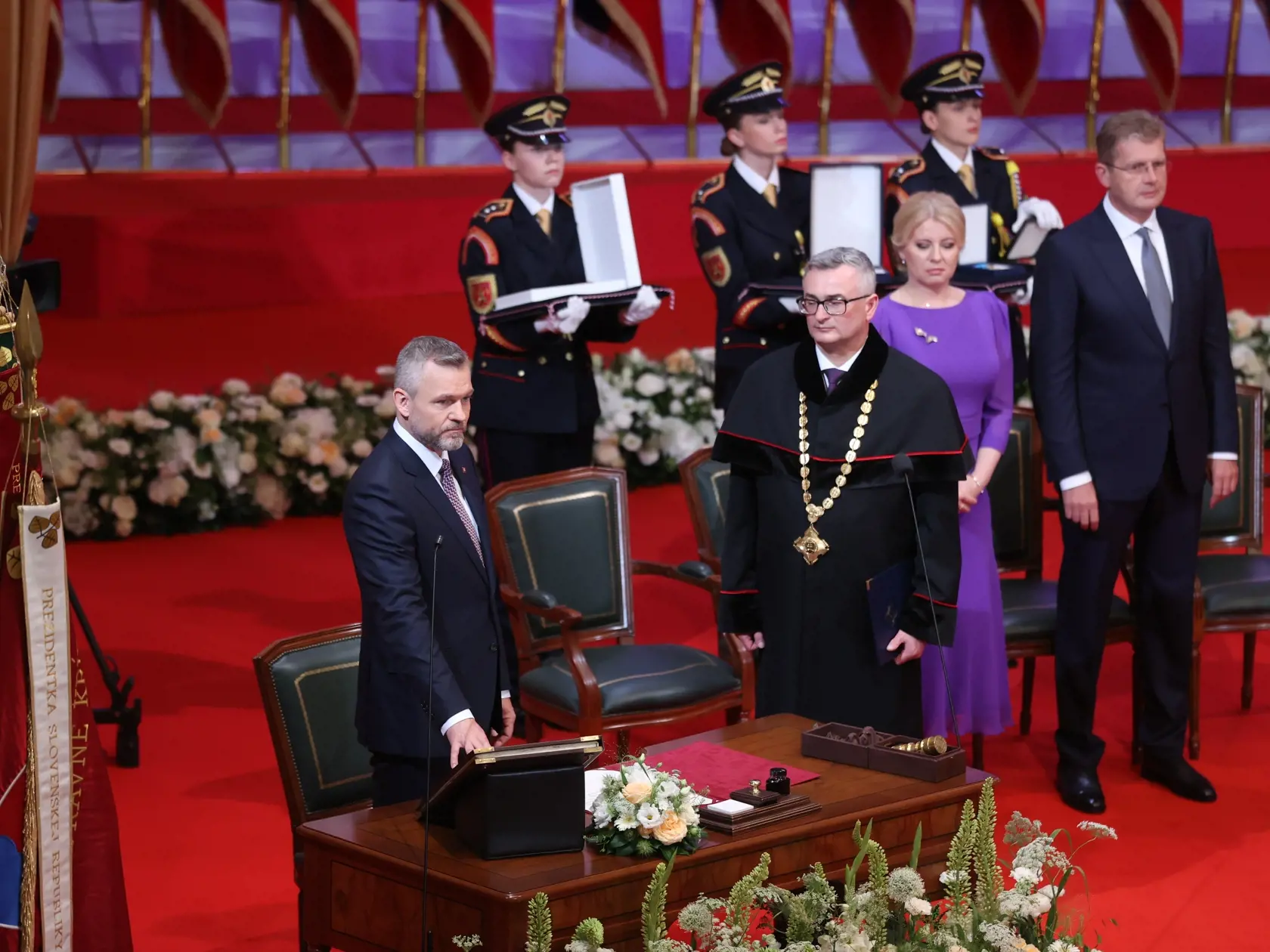 Inaugurácia nového prezidenta Slovenskej republiky Petra Pellegriniho.
