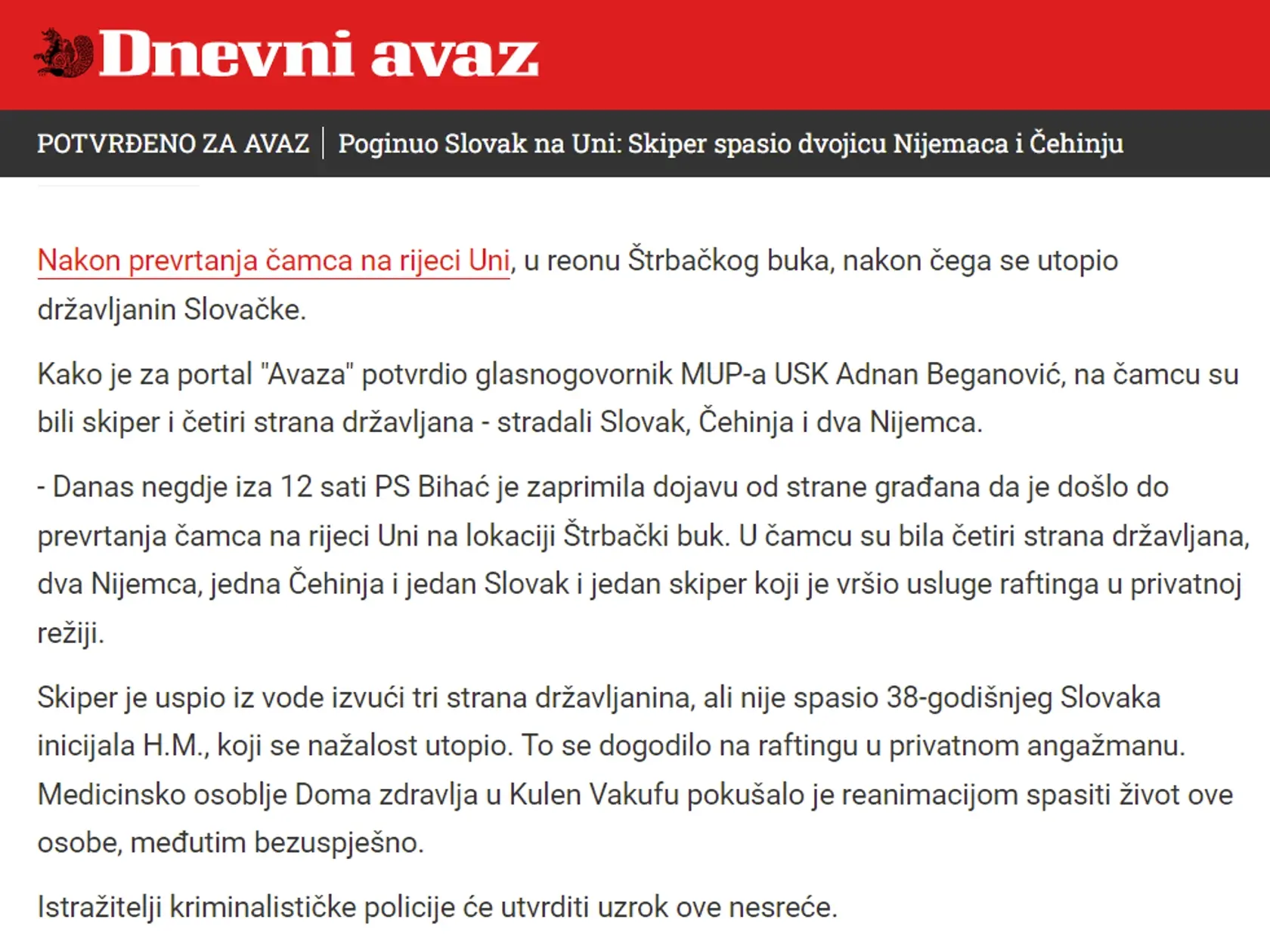 O tragédii písali aj zahraničné médiá.