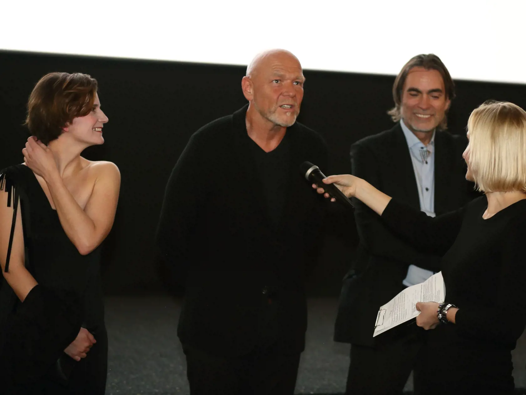 Na snímke premiéra filmu Špindl, šoubiz. Fotené v kine v Bory Mall. 