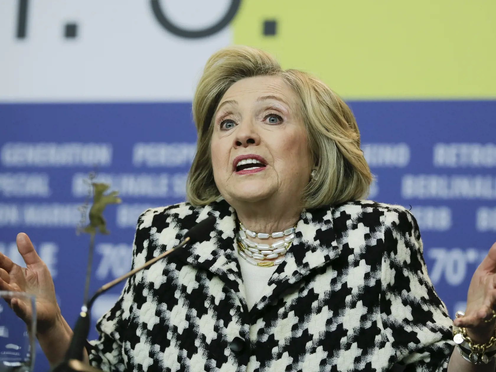 Bývalá prvá dáma USA Hillary Clintonová.
