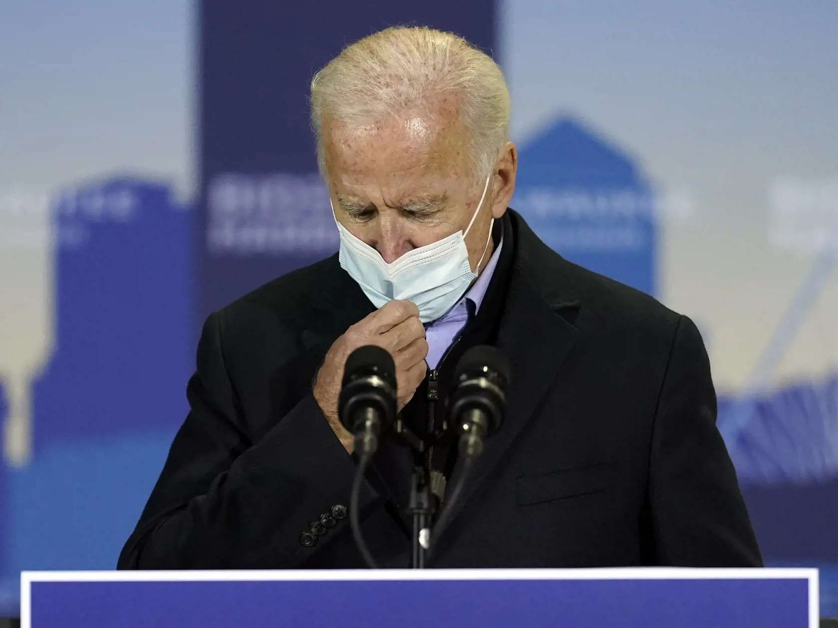 Demokratický kandidát na prezidenta USA a bývalý americký viceprezident Joe Biden.