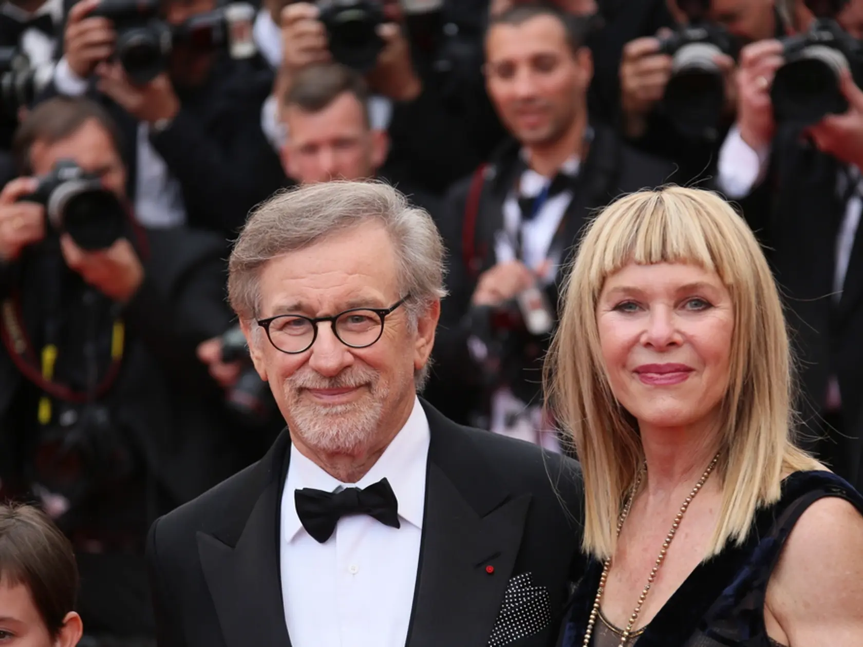 Kate,Capshaw,,Steven,Spielberg,Attend,He,Screening,Of,'the,Bfg'