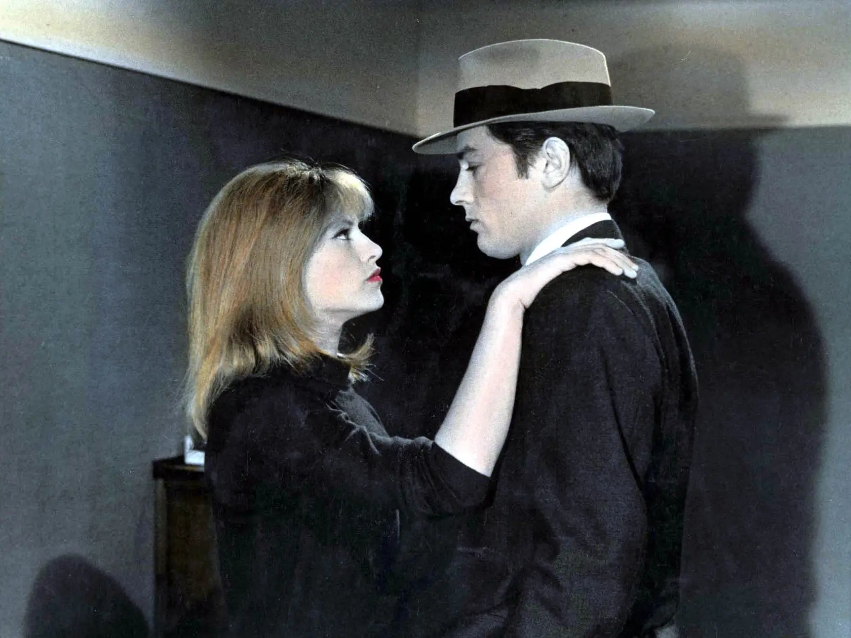 Alain Delon s manželkou Nathalie