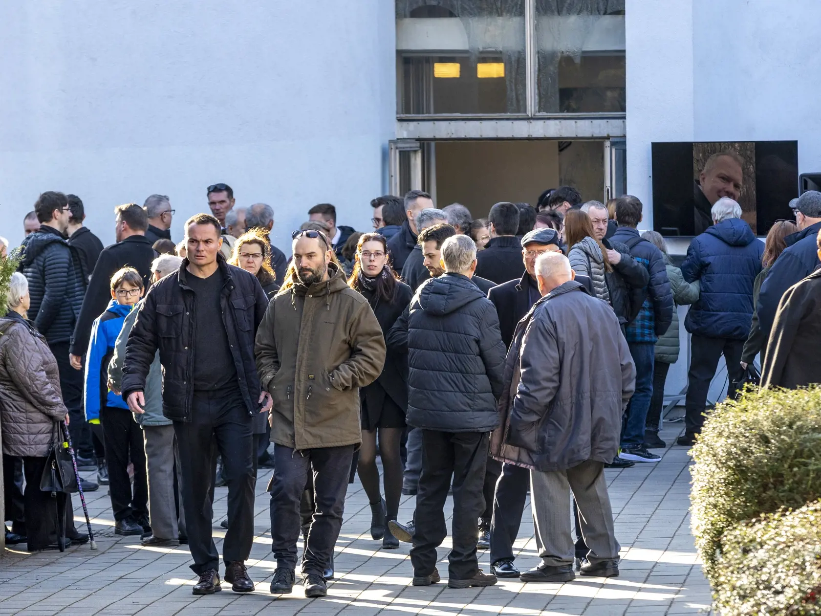 Posledná rozlúčka s Rastislavom Navrátilom, ktorý tragicky zahynul pri leteckom nešťastí. 