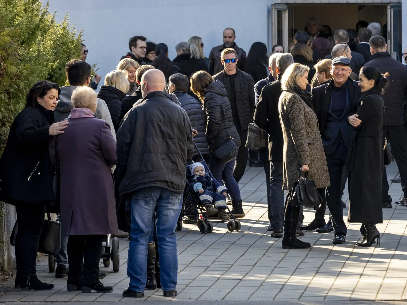 Posledná rozlúčka s Rastislavom Navrátilom, ktorý tragicky zahynul pri leteckom nešťastí. 