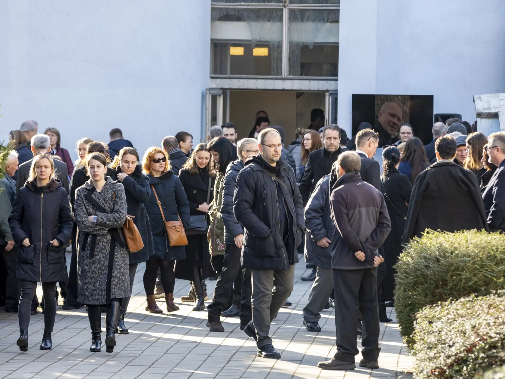 Posledná rozlúčka s Rastislavom Navrátilom, ktorý tragicky zahynul pri leteckom nešťastí. 
