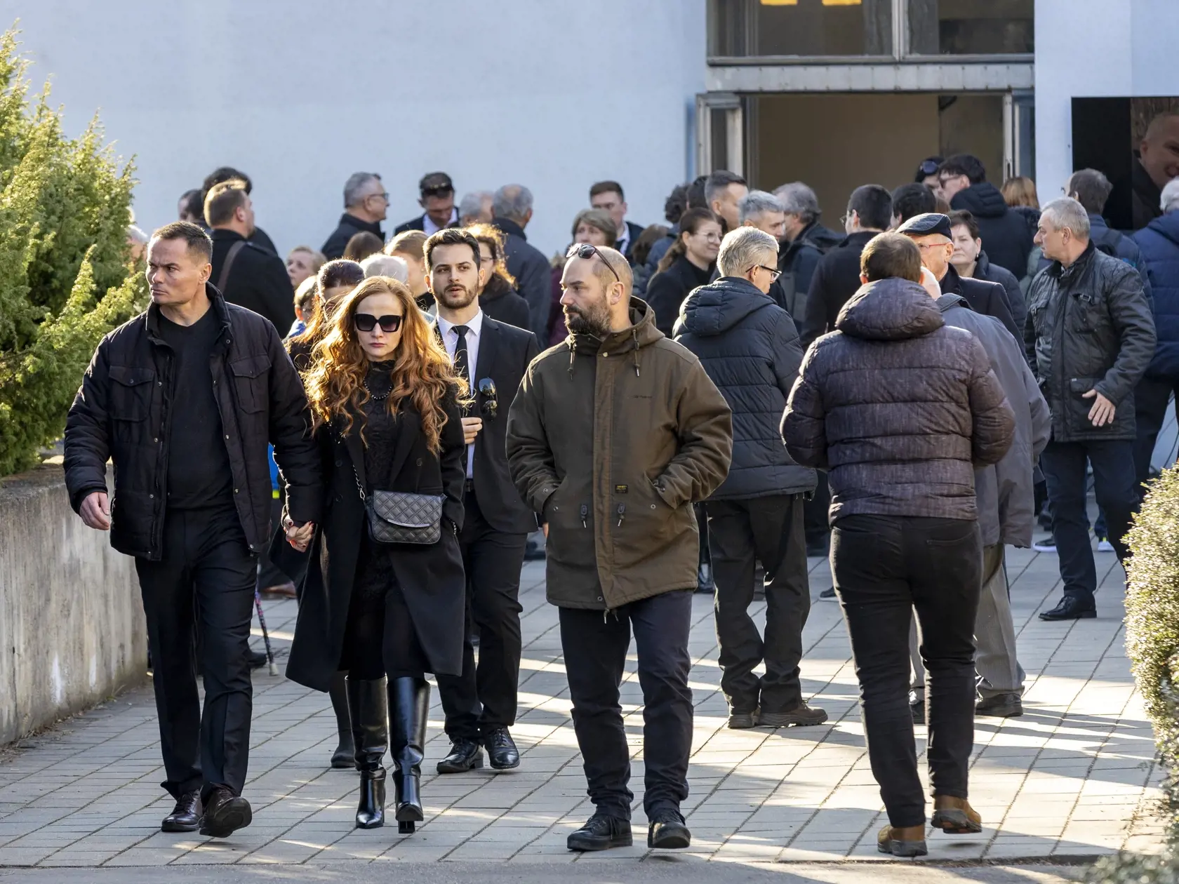Posledná rozlúčka s Rastislavom Navrátilom, ktorý tragicky zahynul pri leteckom nešťastí. 
