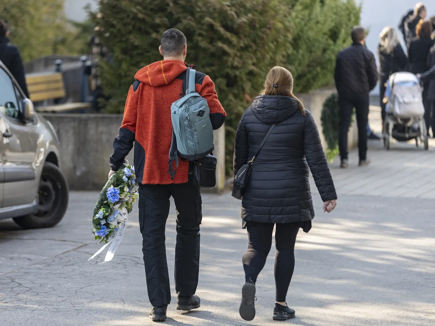 Posledná rozlúčka s Rastislavom Navrátilom, ktorý tragicky zahynul pri leteckom nešťastí. 