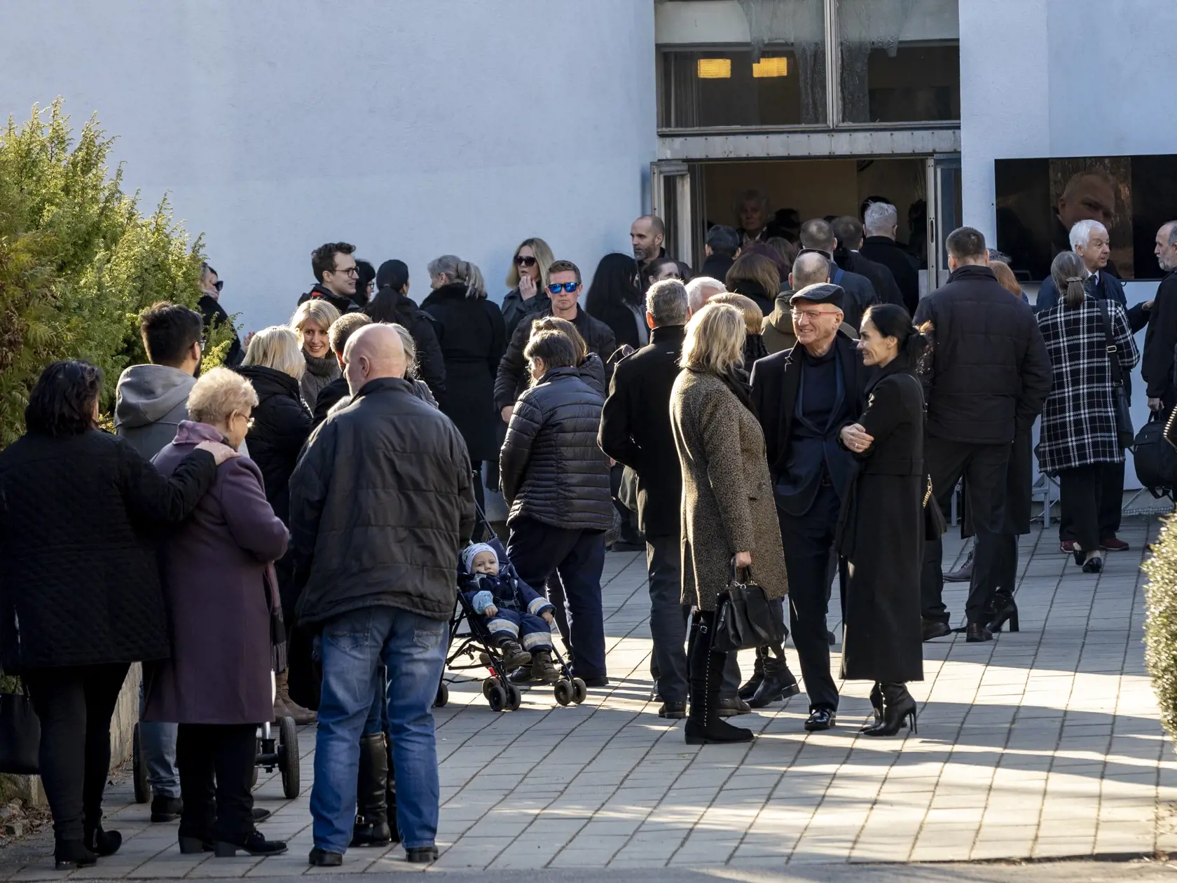 Posledná rozlúčka s Rastislavom Navrátilom, ktorý tragicky zahynul pri leteckom nešťastí. 