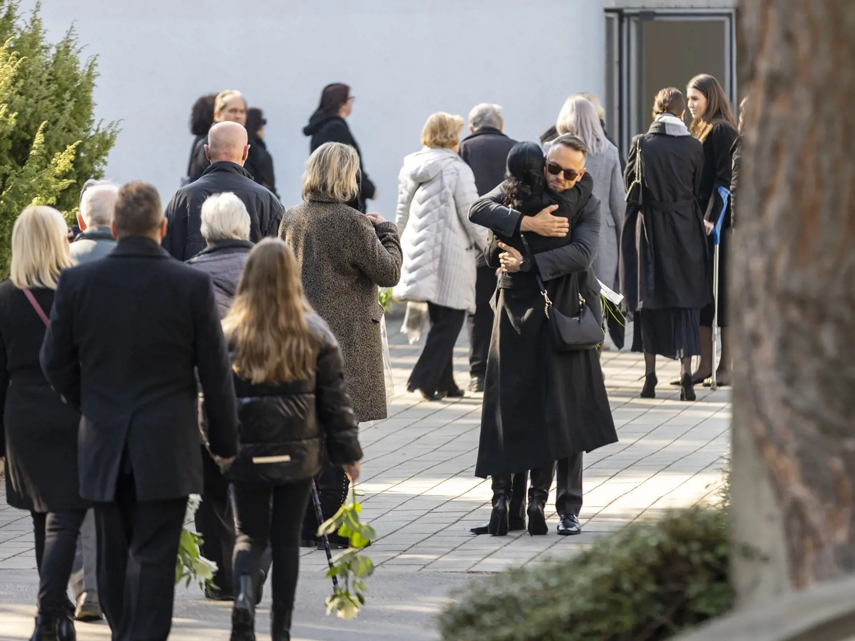 Posledná rozlúčka s Rastislavom Navrátilom, ktorý tragicky zahynul pri leteckom nešťastí. 