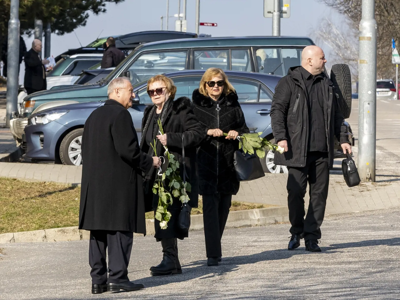 Posledná rozlúčka s Rastislavom Navrátilom, ktorý tragicky zahynul pri leteckom nešťastí. 