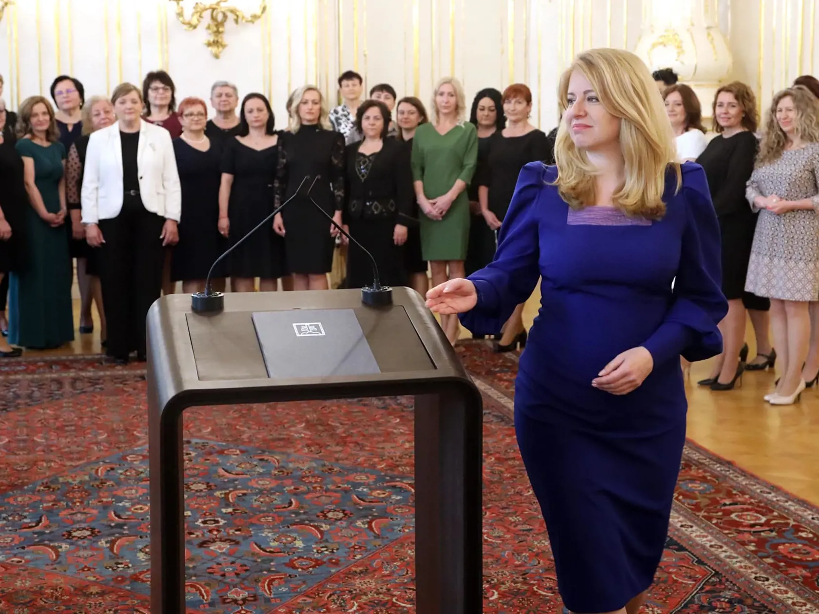 Zuzana Čaputová prijala ocenené sestry v Prezidentskom paláci. Vyjadrila im plnú podporu v snahe dosiahnuť lepšie pracovné podmienky.