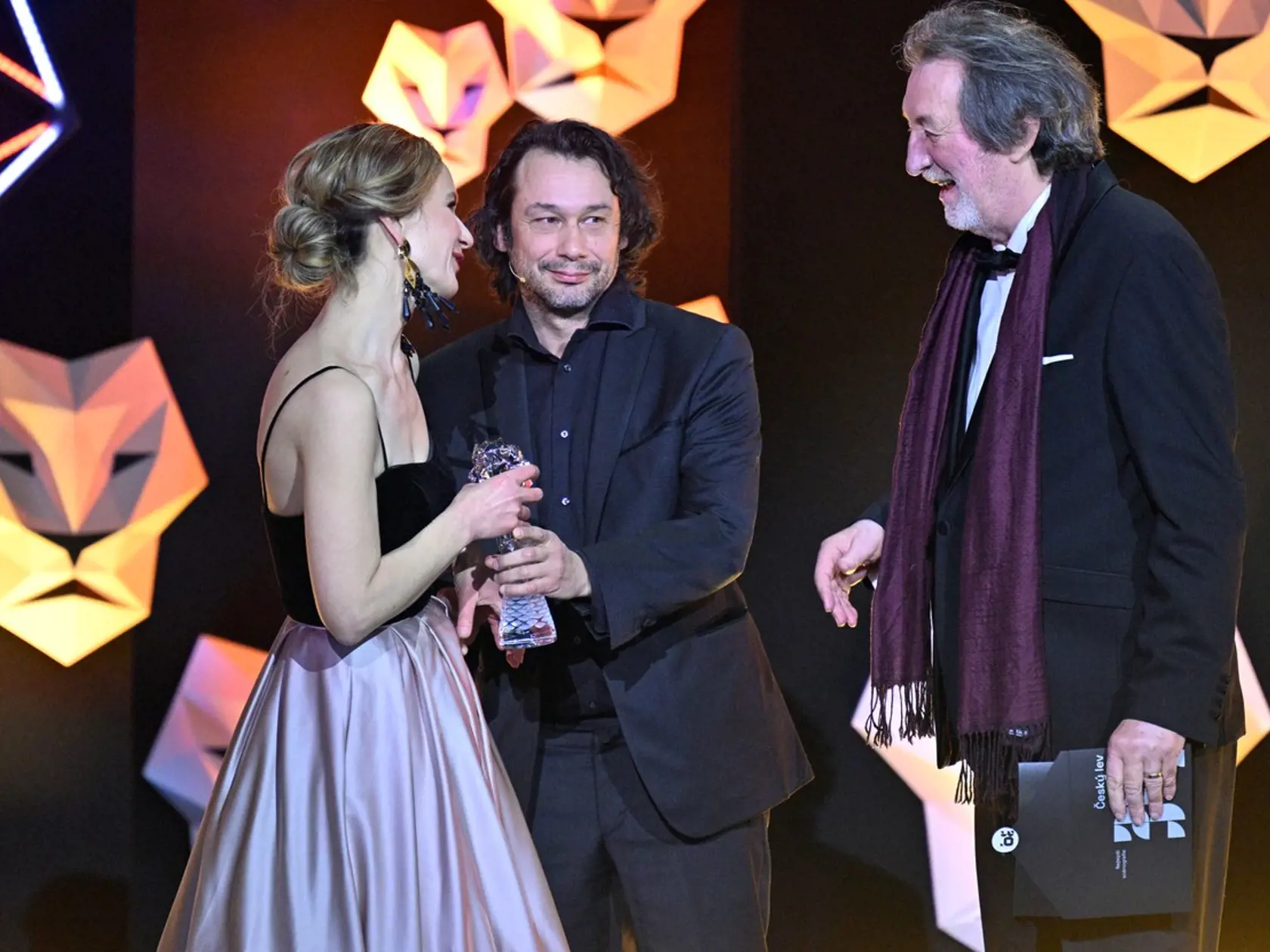 Jubilejný 30. ročník udeľovania českých filmových ocenení Český lev: Irena Hradecká, scénografka, Pavel Liška, Boleslav Polívka