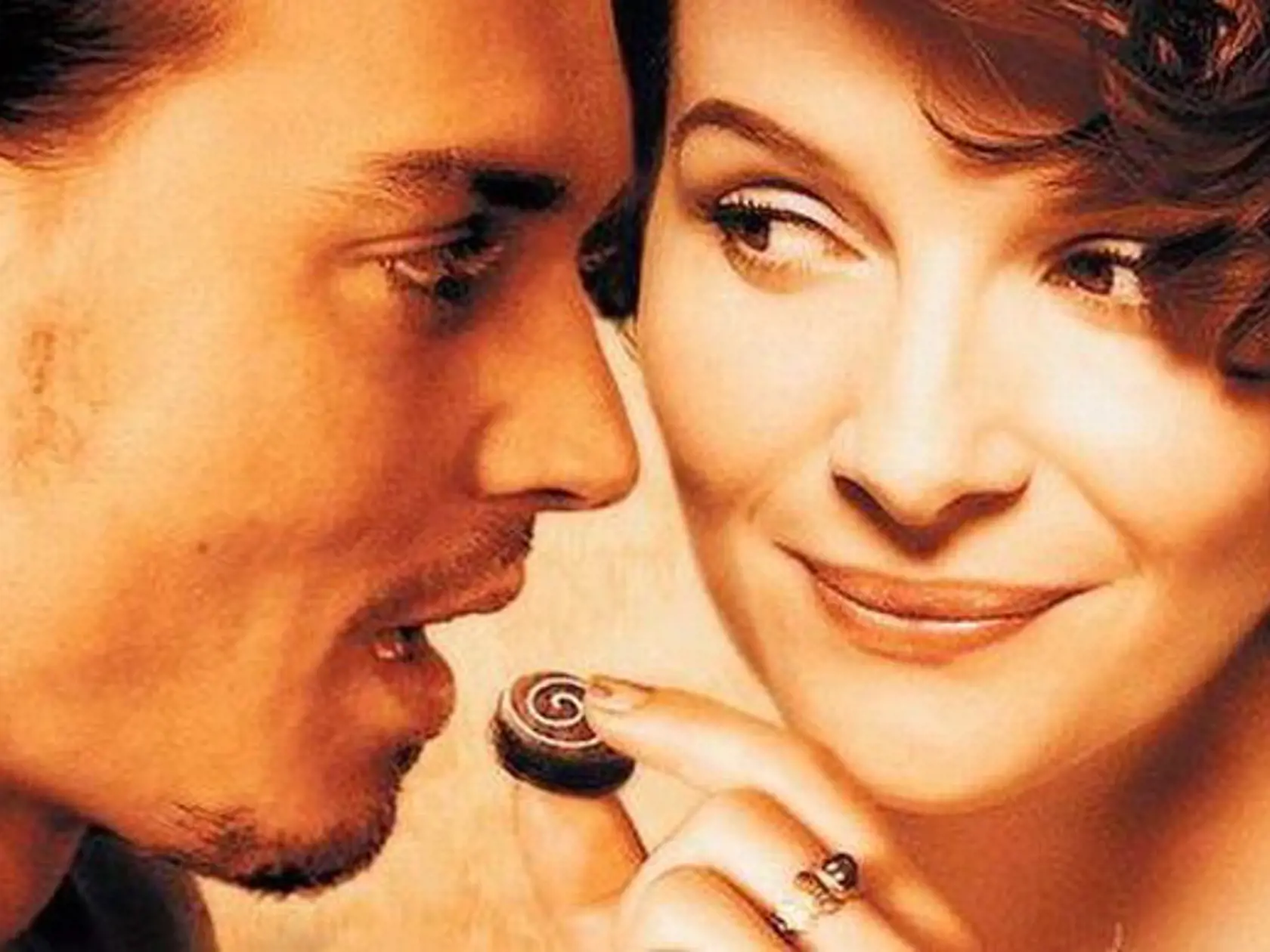 Johnny Depp a Juliette Binoche