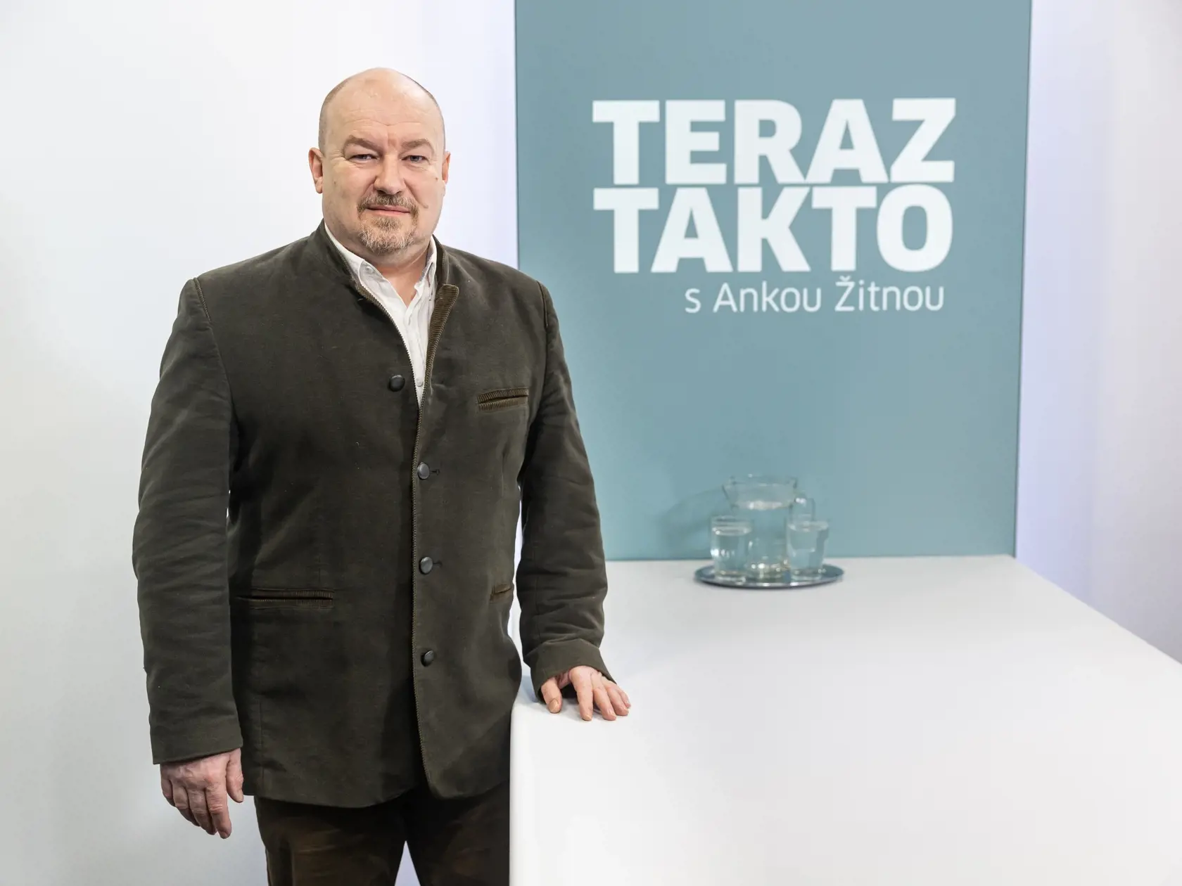 Diskusná relácia "Teraz Takto", ktorej hosťom bol Rudolf Huliak.