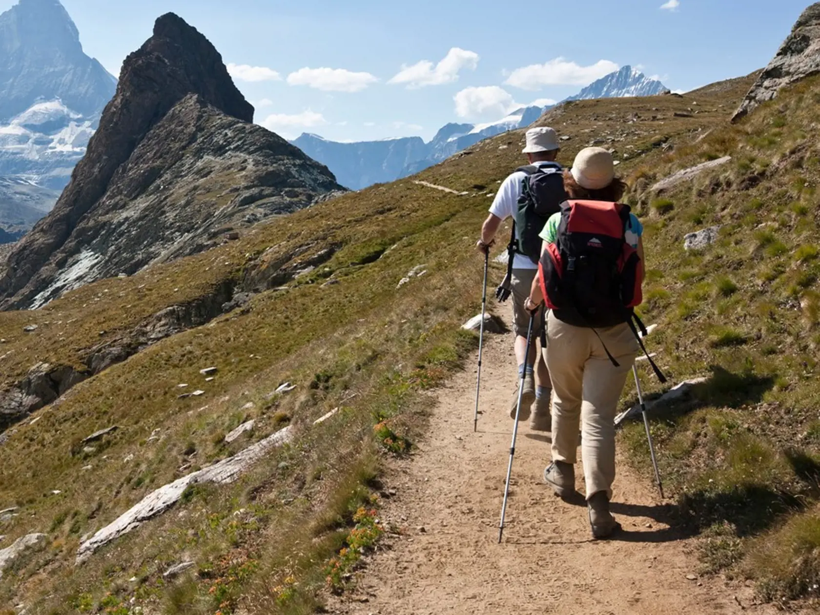 Matterhorn je siedmou najvyššou horou Álp. Týči sa na hranici Švajčiarska a Talianska.