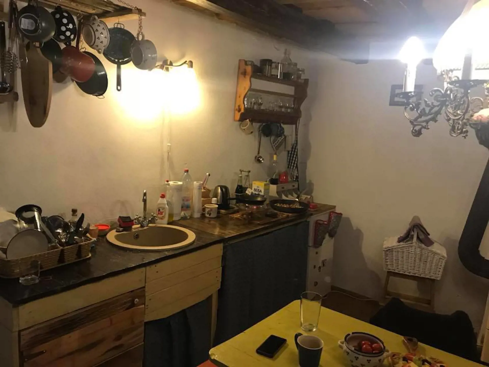 Interiér domu v Banskej Štiavnici.