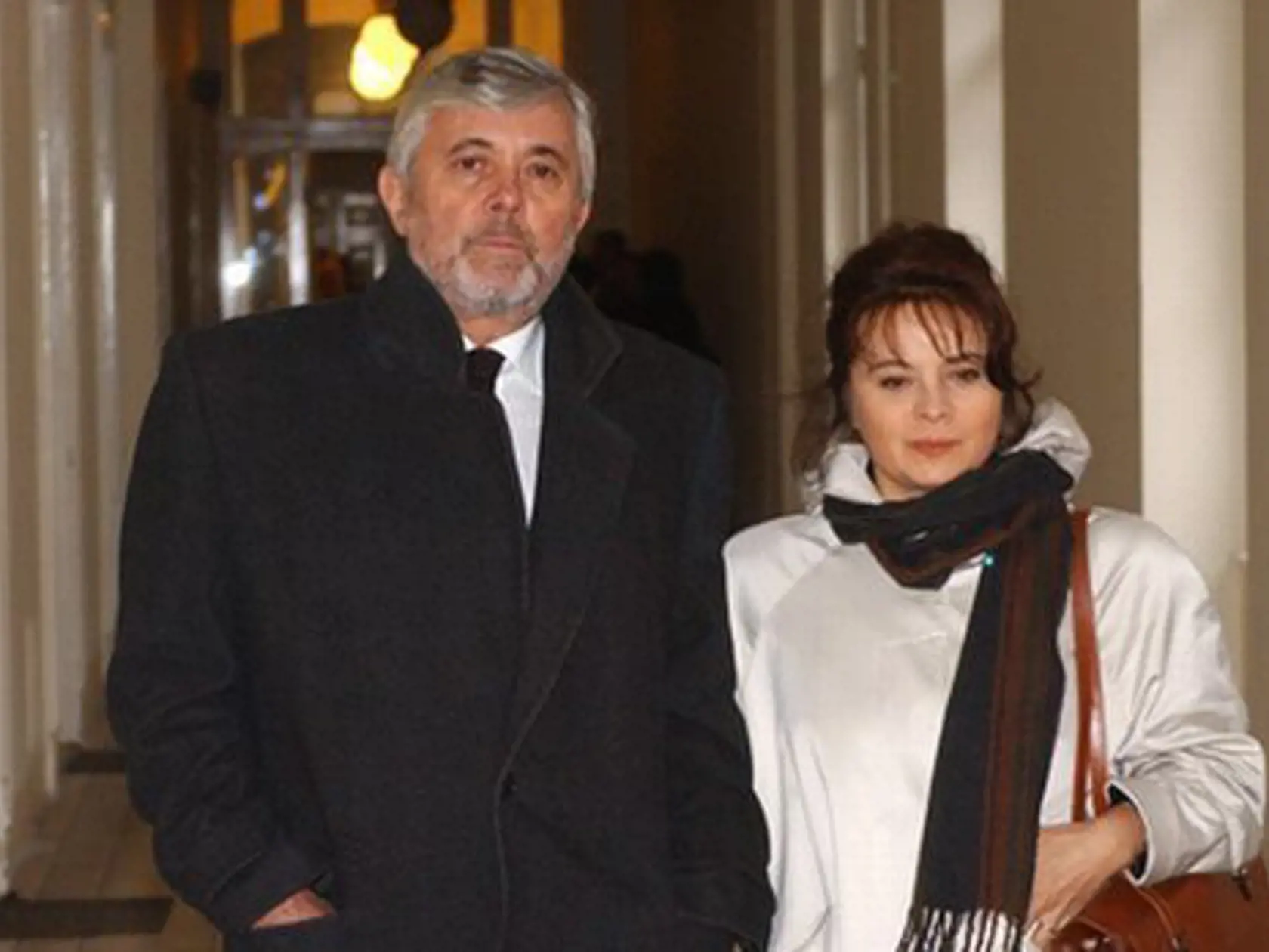 Josef Abrhám s manželkou Libušou Šafránkovou už
