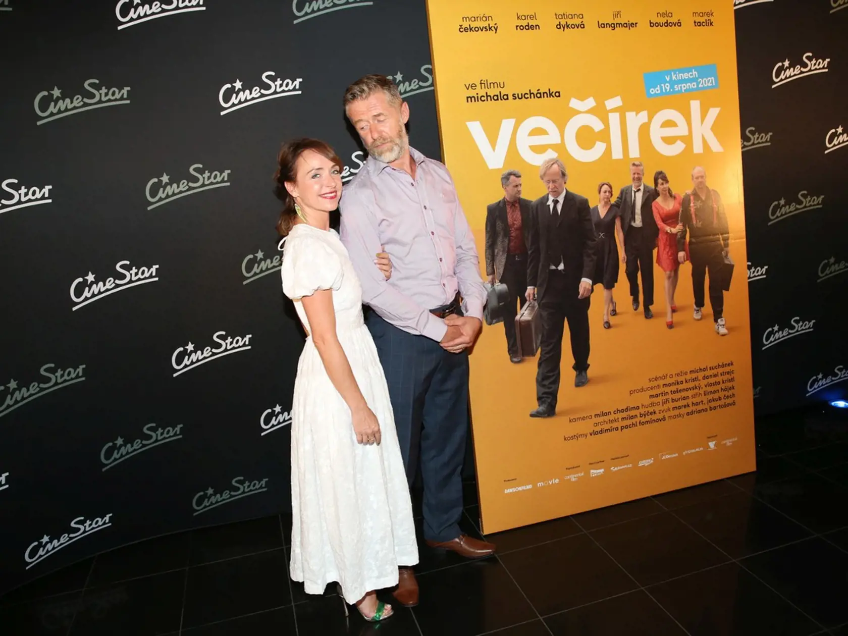 Jiří Langmajer a Tatiana Dyková.
