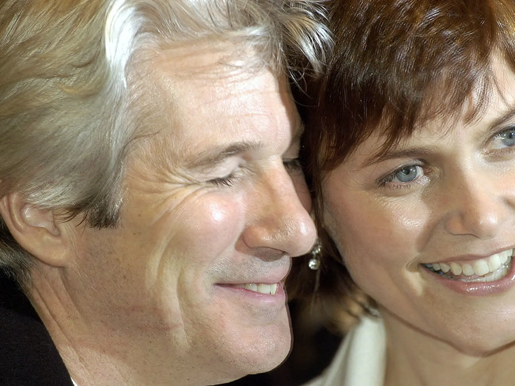 Richard Gere a druhá manželka Carey Lowell.