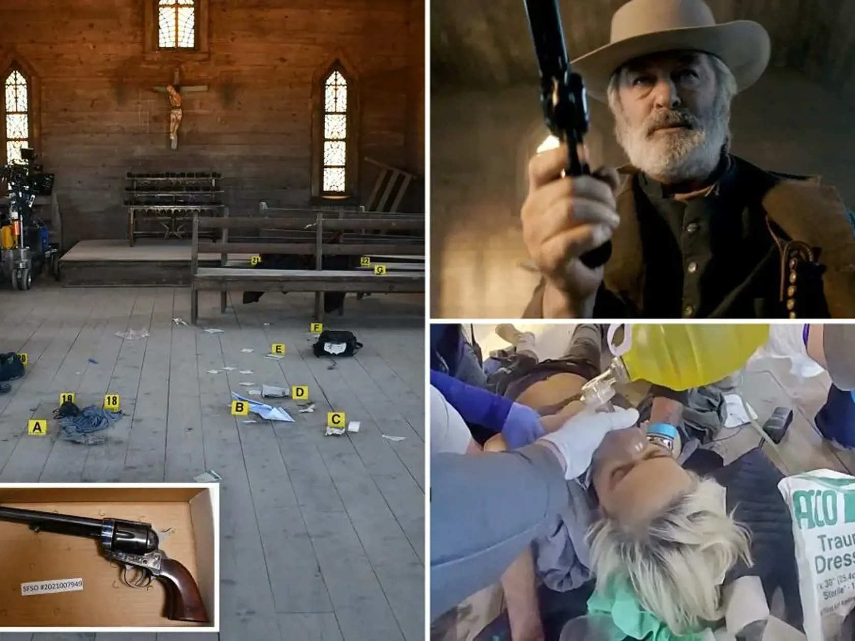 Scéna filmu Rust, počas ktorej umrela mladá kameramanka Halyna Hutchins