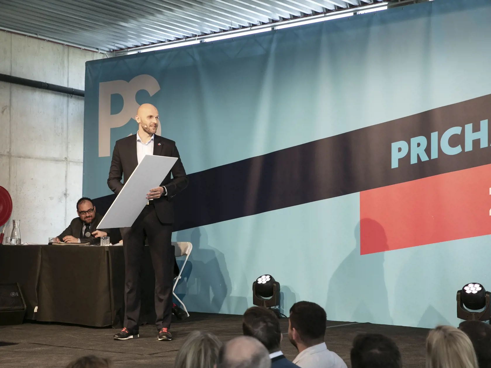 Líder koalície strán Progresívne Slovensko-Spolu Michal Truban.
