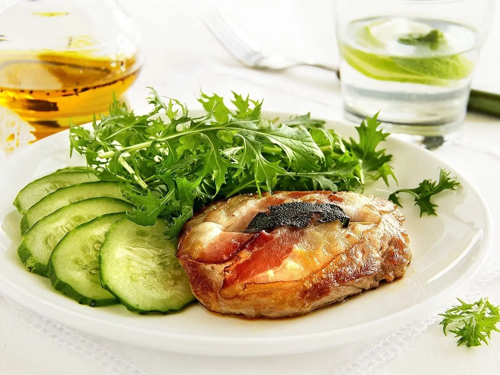 Teľacia saltimbocca