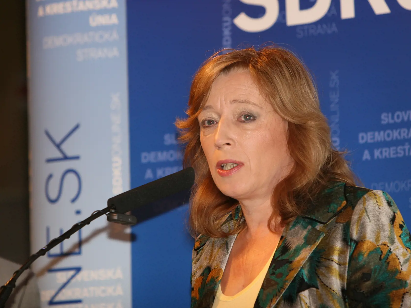 Iveta Radičová - expremiérka Slovenskej republiky