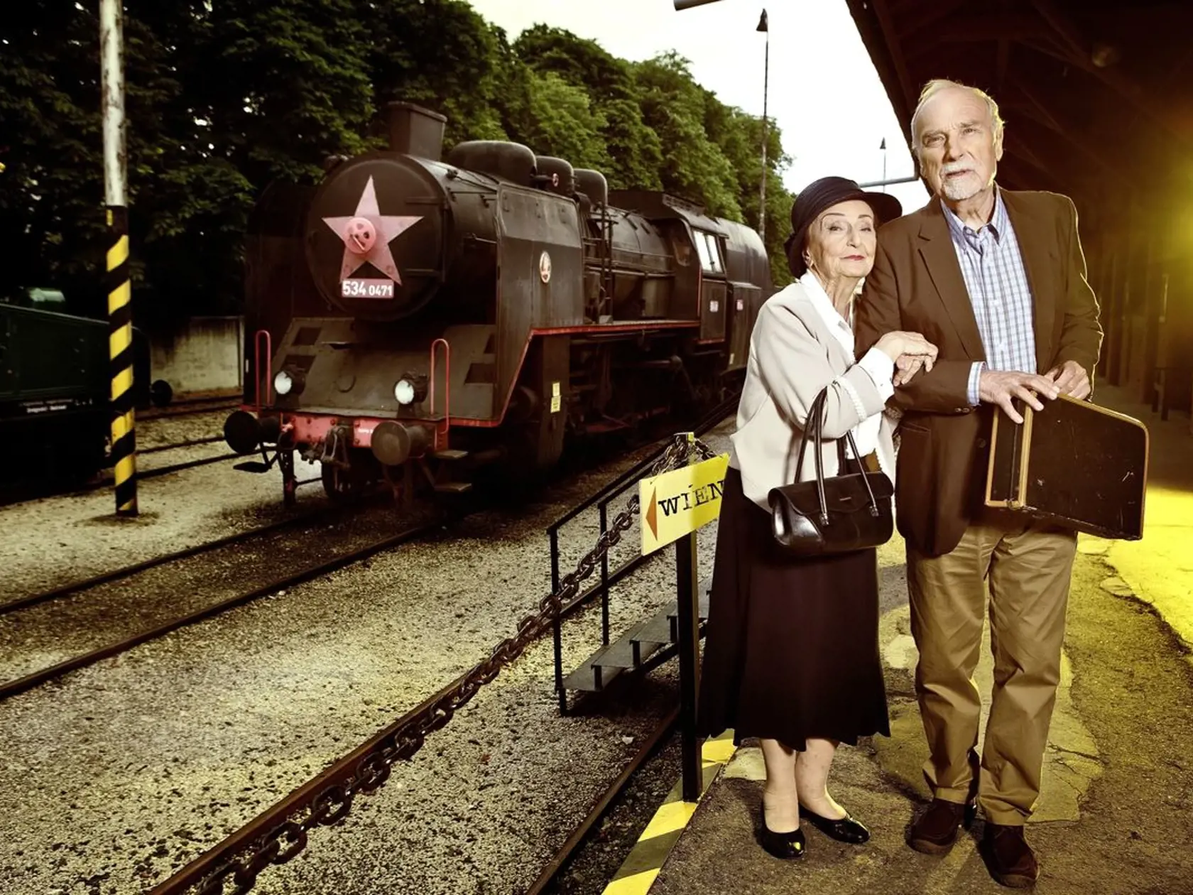 Eva Rysová a Ivan Letko - už sú spolu v hereckom nebi.