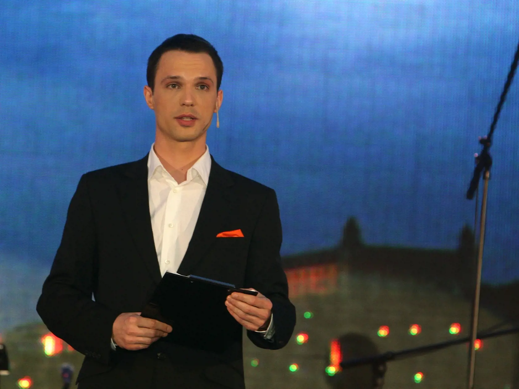 Moderátor Martin Pyco Rausch