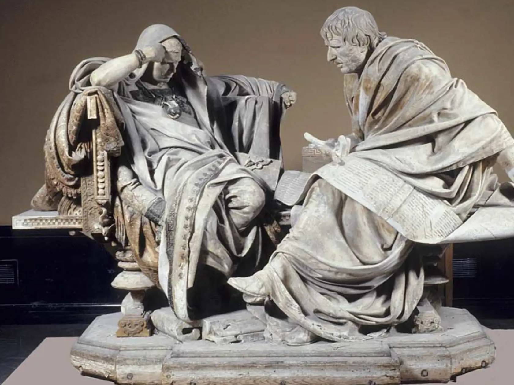 Nero a Seneca od Eduardo Barrón.