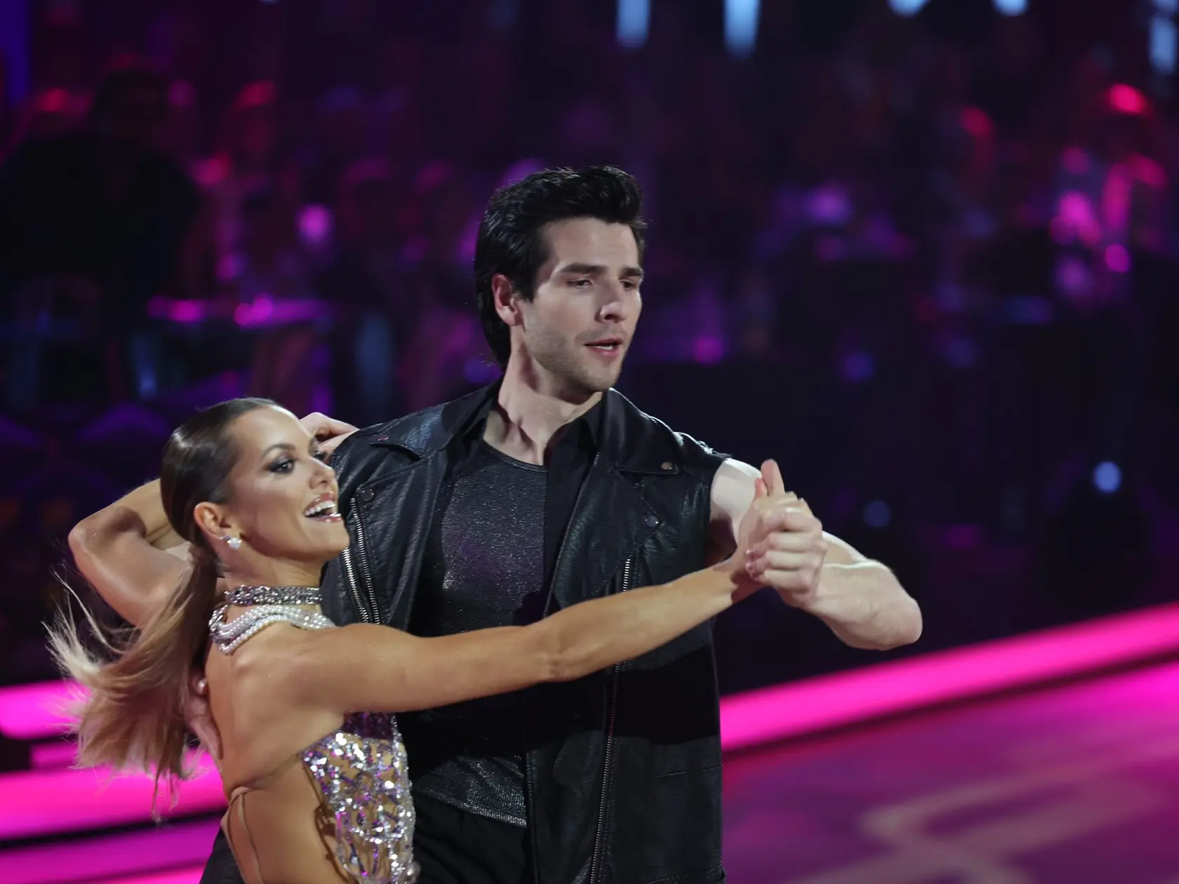8. kolo Let's Dance. Na snímke Kristián Baran a Dominika Rošková.