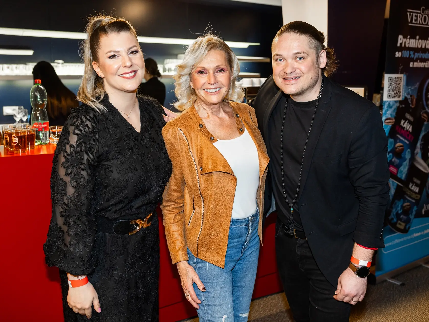 Spevácka diva Helena Vondráčková na afterpárty.