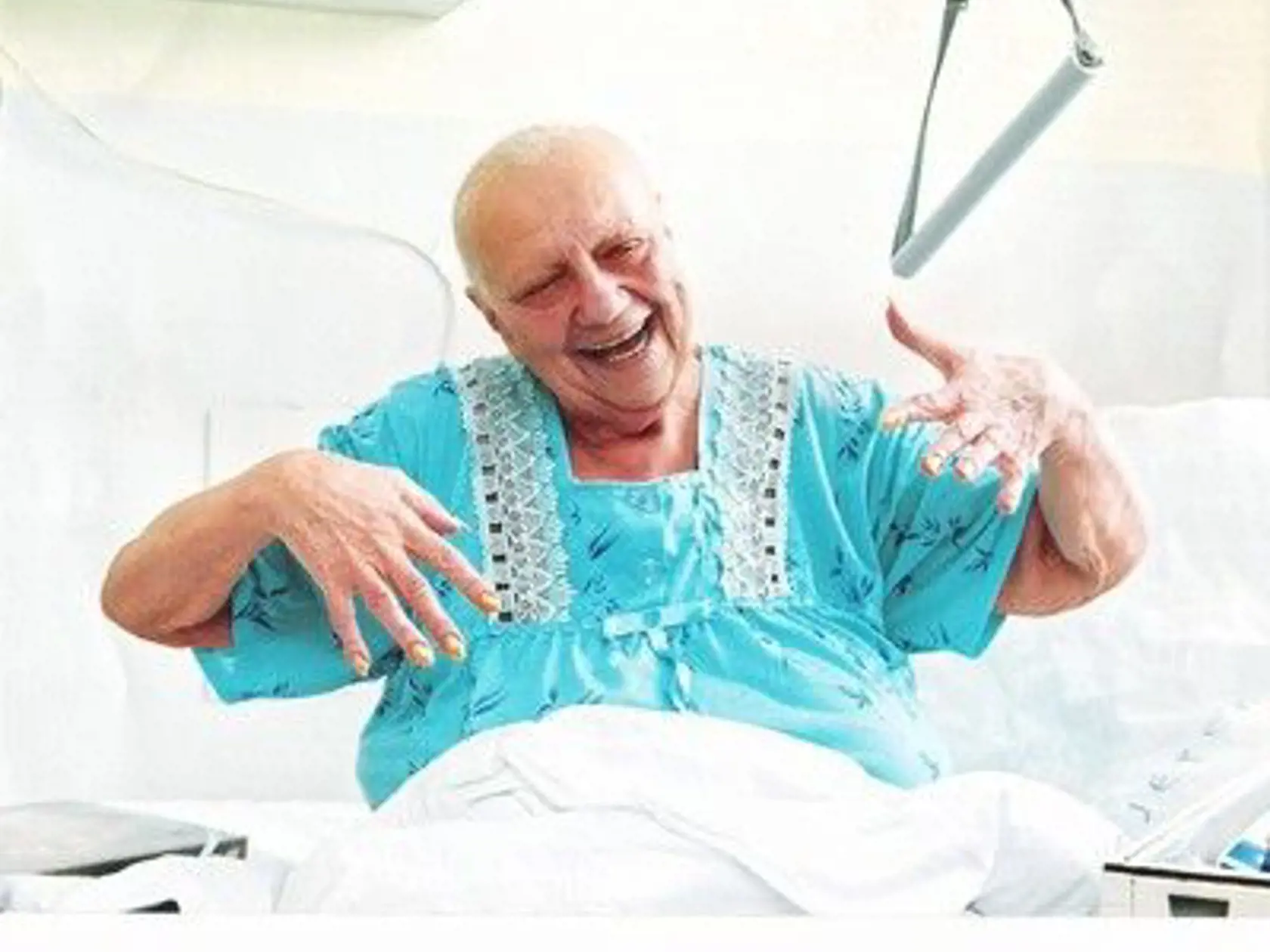 Helena Růžičková krátce před smrtí v plzeňské