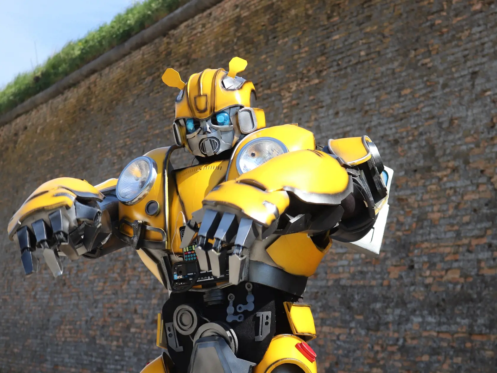 Bumblebee nám predviedol aj svoj tanec.