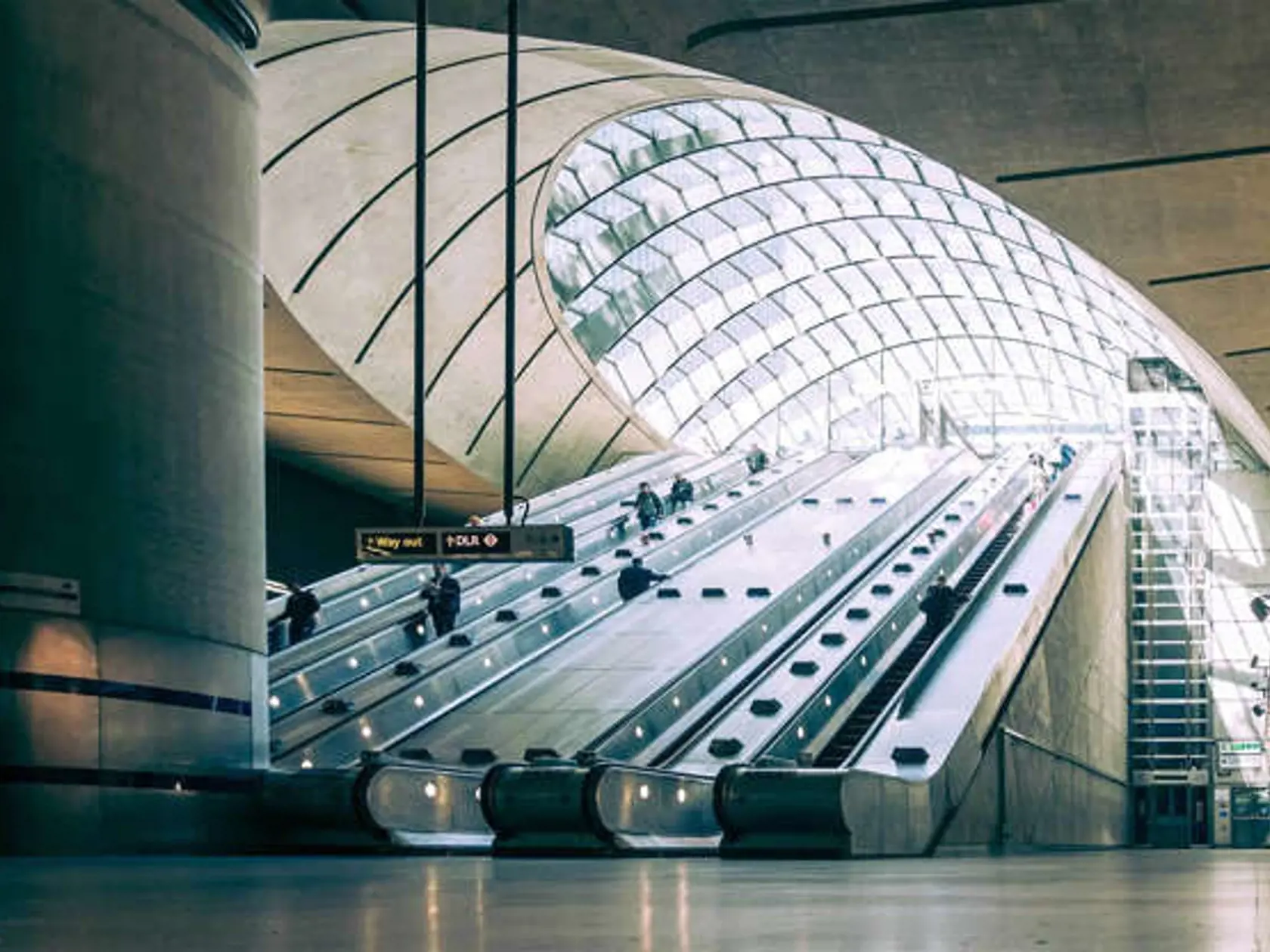 Canary Wharf, Londýn.